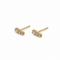 Dami Lab Diamond Studs - Yellow Gold