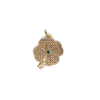 Emerald Clover Charm