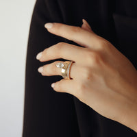 Pear Cut Solitaire Ring