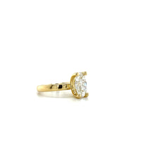 Oval Cut Solitaire Ring