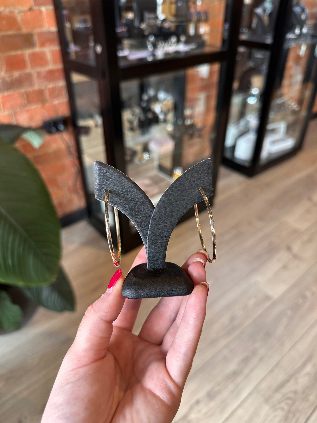Hoop Earrings - 9ct Yellow Gold