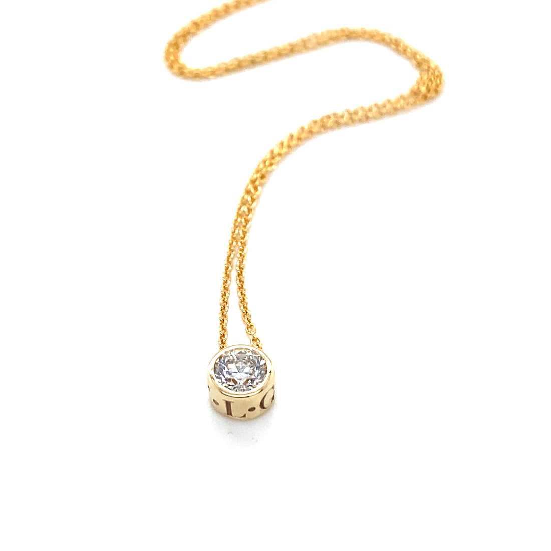 Diamond Slider Necklace