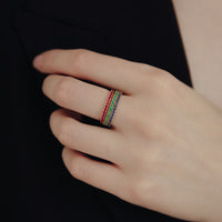 Stacker Ring - Ruby