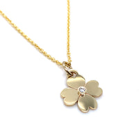 Heart Clover Necklace