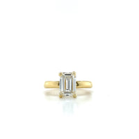 Emerald Cut Solitaire Ring