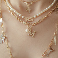 Long Letter Charm