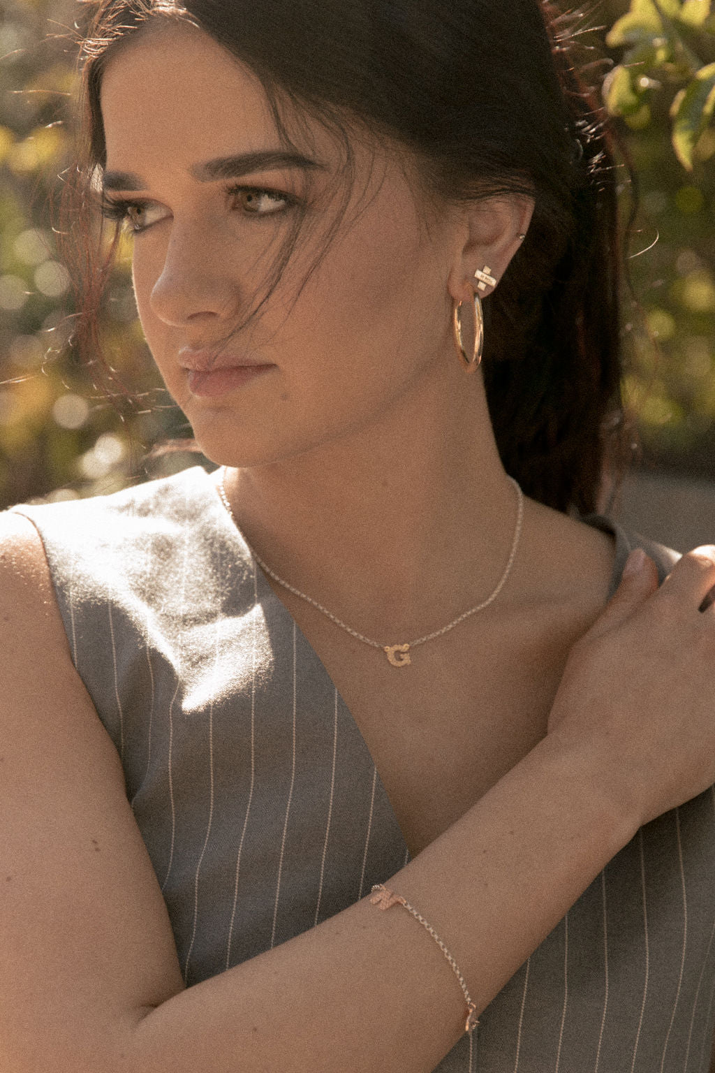 Petite Motif Necklace - 9ct Gold