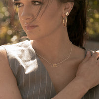 Petite Motif Necklace - 9ct Gold