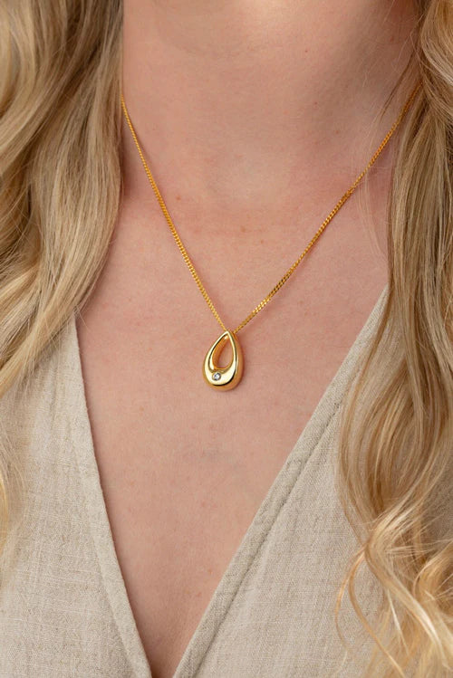 Memorial Ashes Pendant - Teardrop