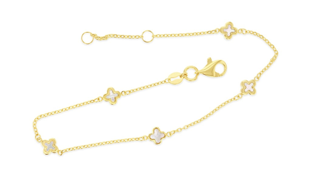 Mini clover bracelet