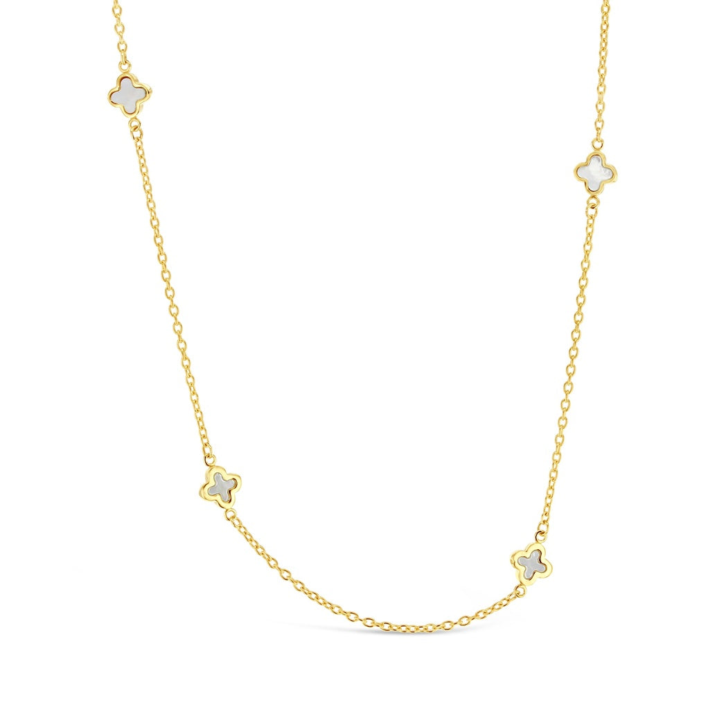 Mini clover necklace