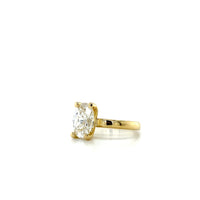Oval Cut Solitaire Ring