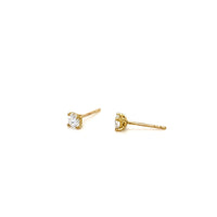 0.5ct Yellow Gold Lab Diamond Studs