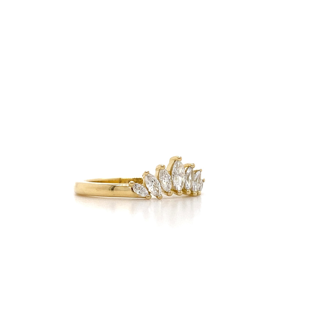 Marquise Lab Diamond Ring