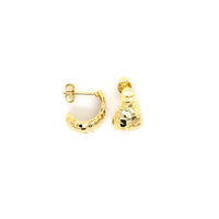 Laser Cut Earrings - Gold
