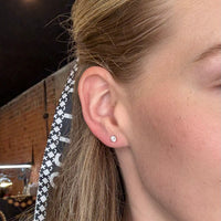 0.5ct Yellow Gold Lab Diamond Studs