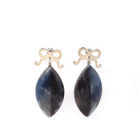 Sapphire Bow Drops