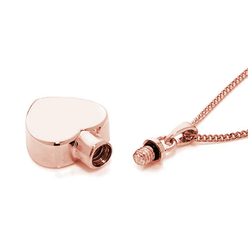 Memorial Ashes Pendant - Petite Heart