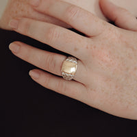 Woven Ring - Two Tone
