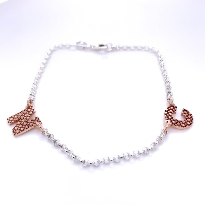 Petite Motif Bracelet - Two Tone