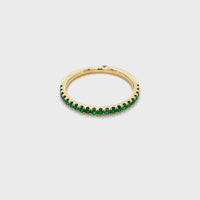Stacker Ring - Emerald
