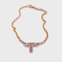 Petite Motif Bracelet - 9ct Gold