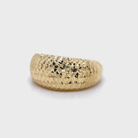 Laser Cut Ring - Gold