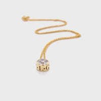 Diamond Slider Necklace