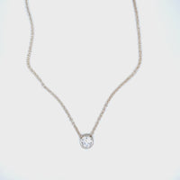 Diamond Slider Necklace