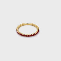 Stacker Ring - Ruby