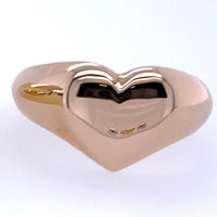 Heart Signet - Yellow Gold