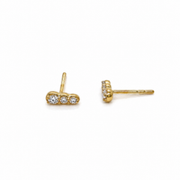 Dami Lab Diamond Studs - Yellow Gold
