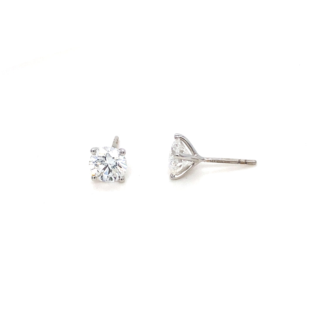 3ct Classic Lab Diamond Studs