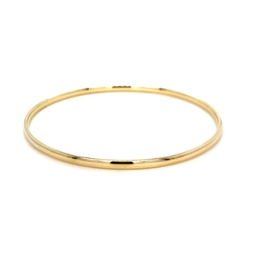 Thin Oval Bangle