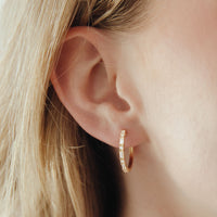Eve Lab Diamond Hoops