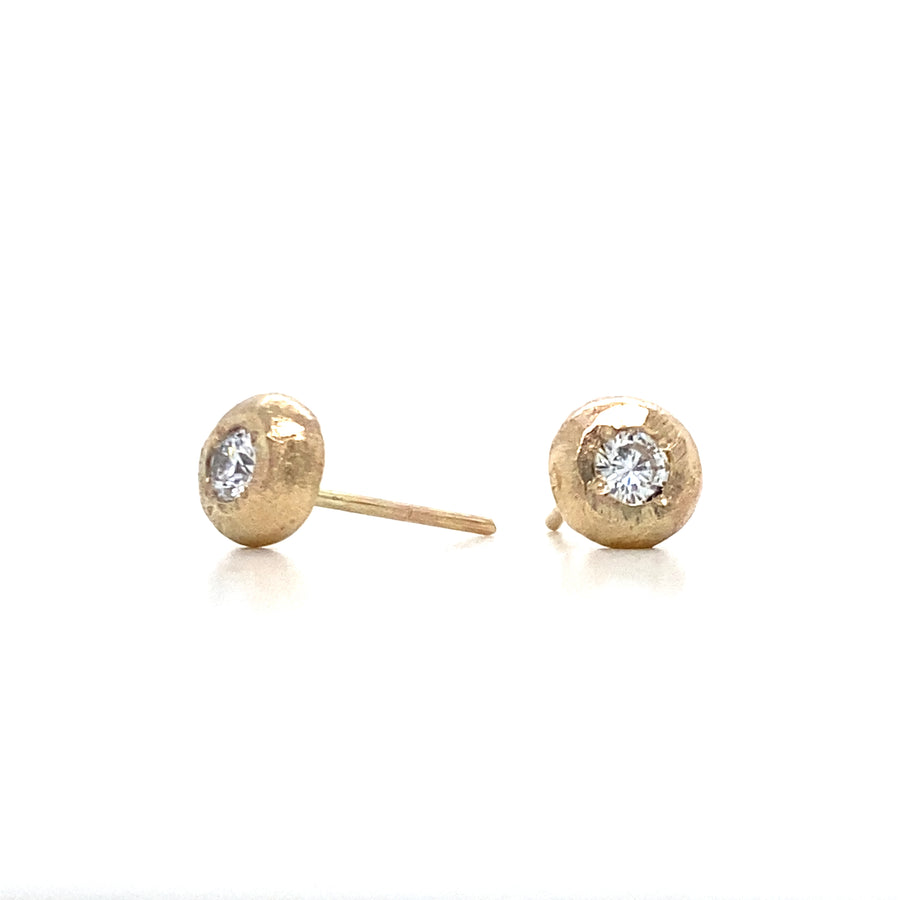 Pebble Stud Earrings