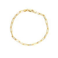 Bella Paperclip Bracelet - Gold