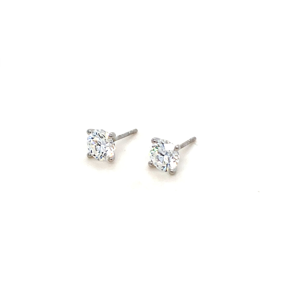 2ct Classic Lab Diamond Studs