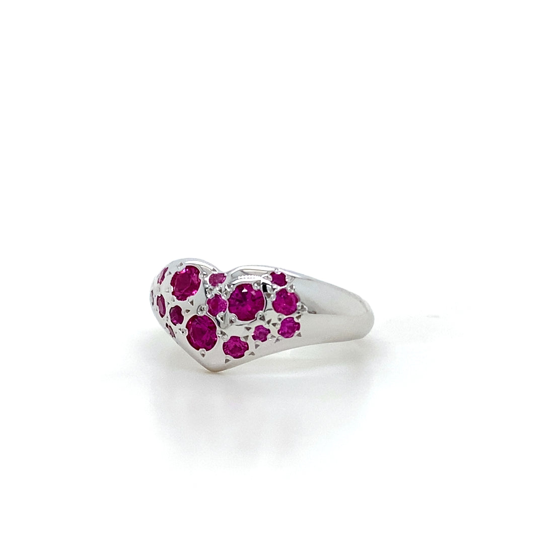 Ruby Heart Ring
