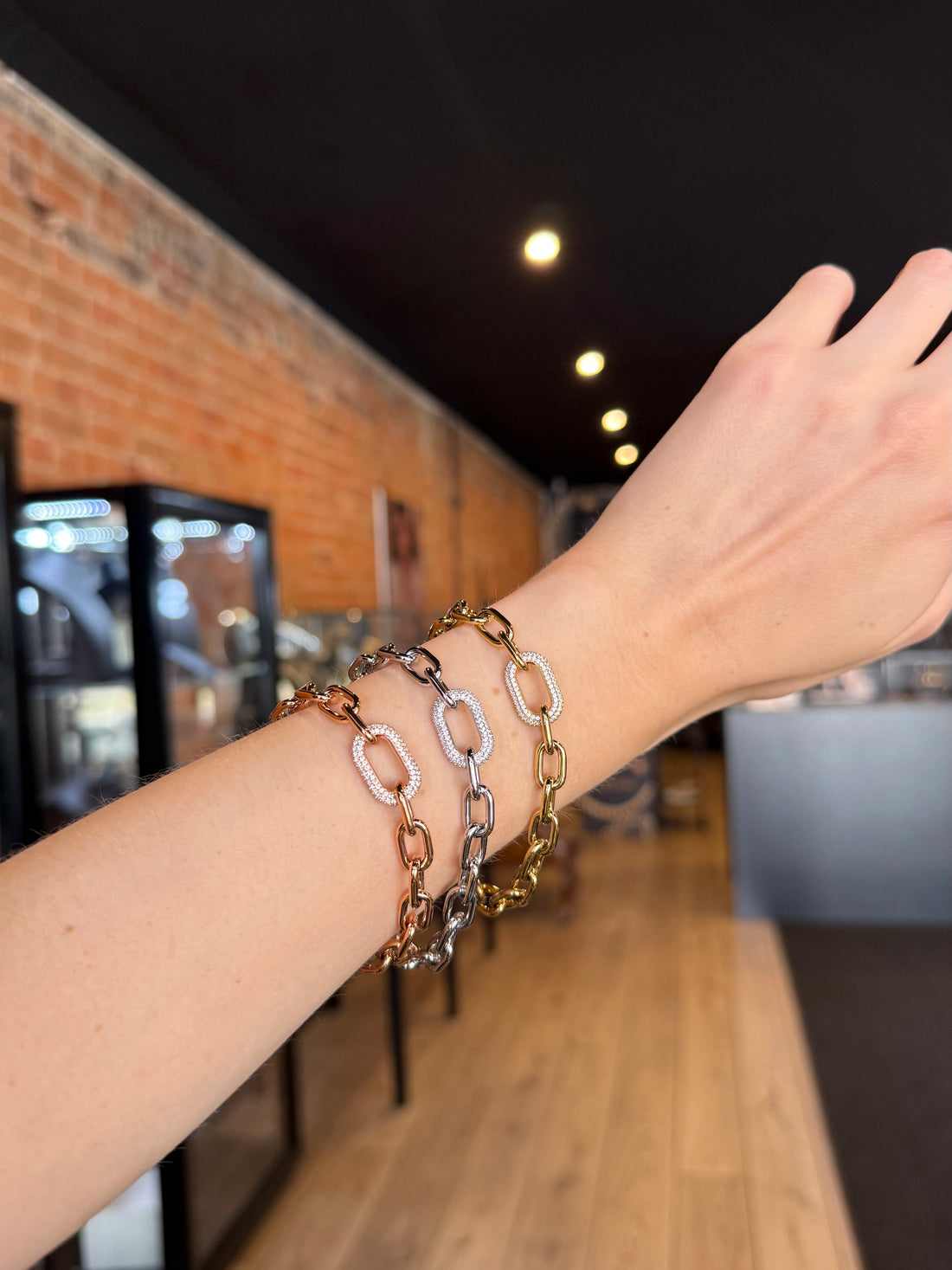Crystal Bracelet - Rose Gold