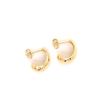 Laser Cut Earrings - Gold