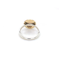 Round Motif Ring - Two Tone