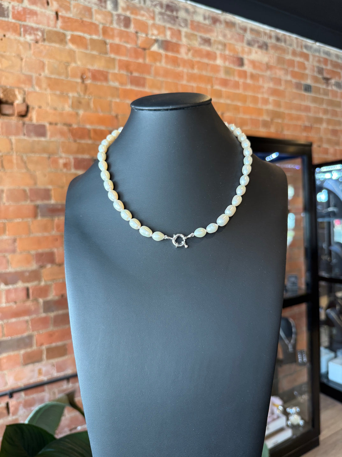 Paisley Pearl Necklace