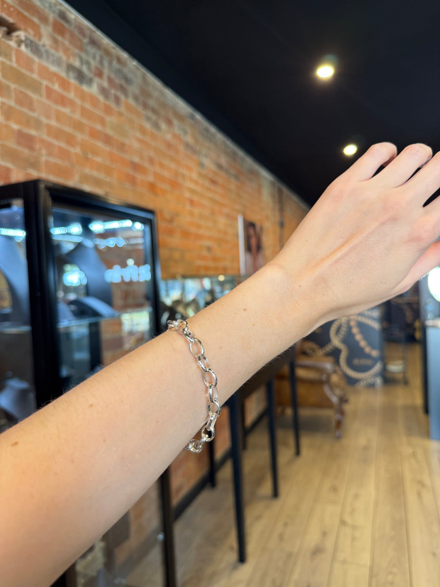 Sara Silver Bracelet