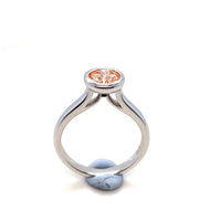 Pink Diamond Bezel Ring
