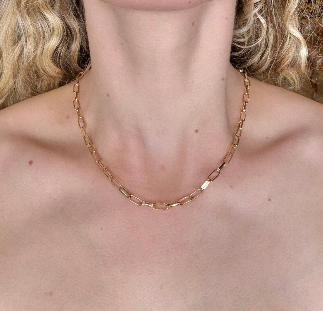 Amy Paperclip Necklace