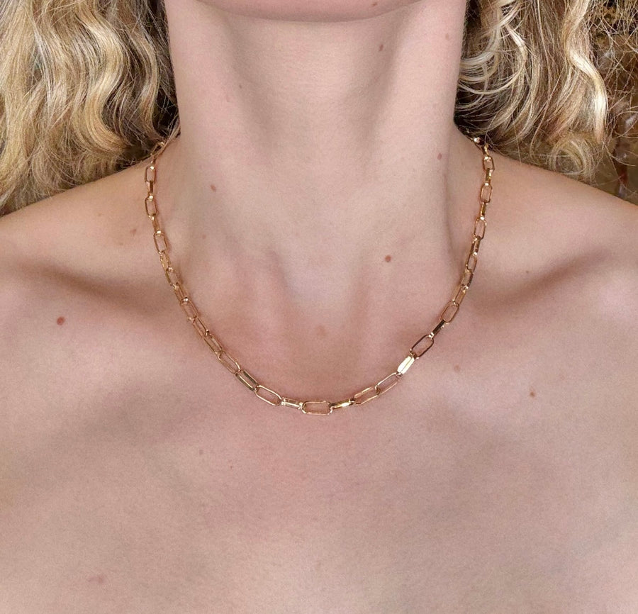 Amy Paperclip Necklace