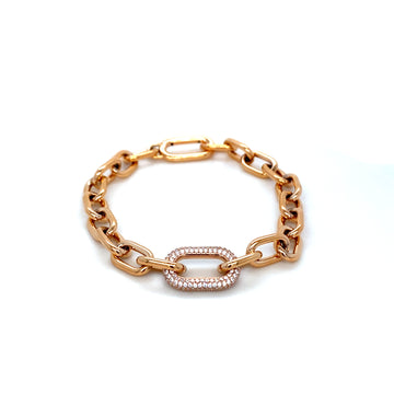 Crystal Bracelet - Rose Gold