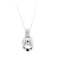 Silver Oval Locket