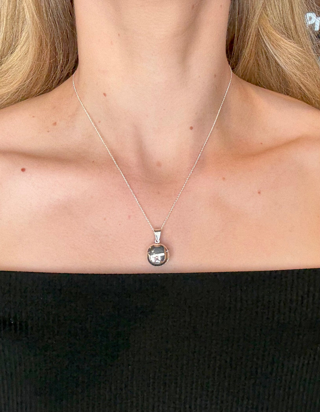 Silver Circle Locket